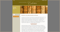Desktop Screenshot of belvini-weinversand.de